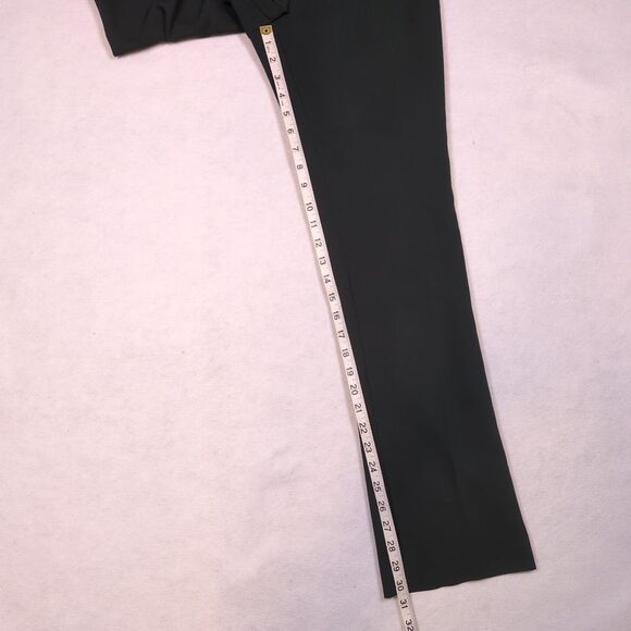 Express‎ Columnist Pants Womens 2R Straight Leg Hunter Green Washable #90068 - Picture 7 of 12